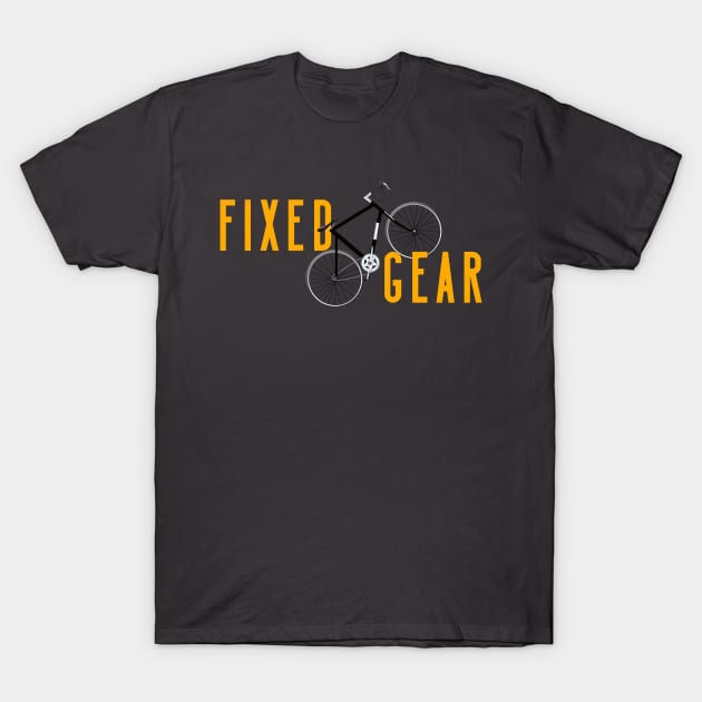 Fixed gear bike T-Shirt by uglypaper